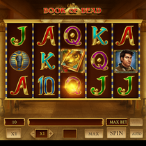 AllySpin - Book of Dead Slot Game - Egyiptomi Kaland